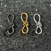 Zinc Alloy Mountaineering Belt Buckle Women Men Bag Pendant Keyring Metal Essential Belt Icon Carabiner Waist Hanging Keychain