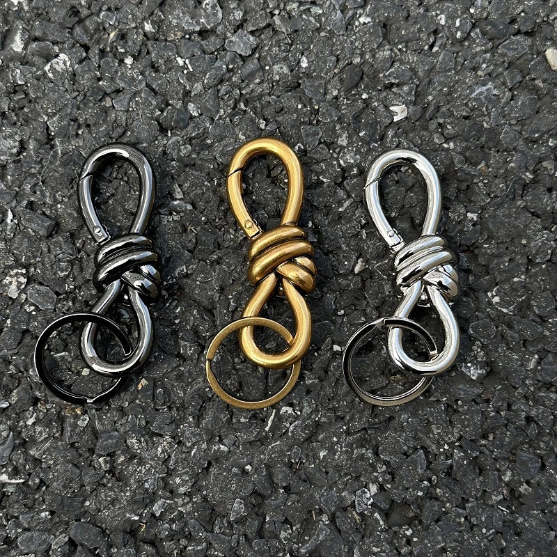 Zinc Alloy Mountaineering Belt Buckle Women Men Bag Pendant Keyring Metal Essential Belt Icon Carabiner Waist Hanging Keychain